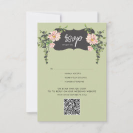 Opções do Menu Desert Bloom Response Card sem saíd