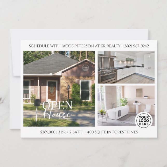 Open House | Convite para apresentação de proposta (Frente)