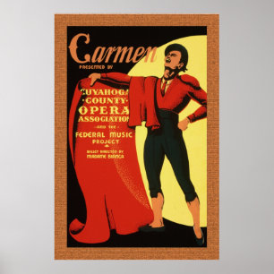 Ópera 1939: Carmen 36 x 24 posters