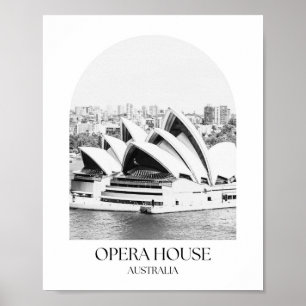 Opera House Austrália Arch Photo Impressão