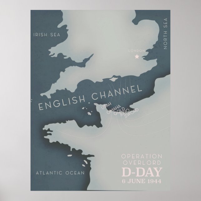 Operação do dia D, Senhor poster militar. (Frente)