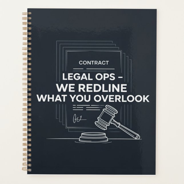 Operações Legais - Planejador Semanal (Frente)