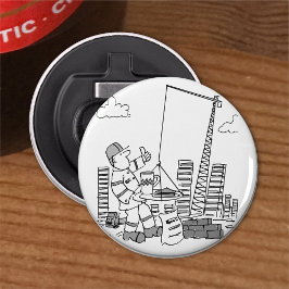 Operador de guindaste de superfície do local de co