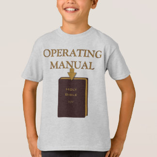 Operating manual da Bíblia Sagrada - camisa da