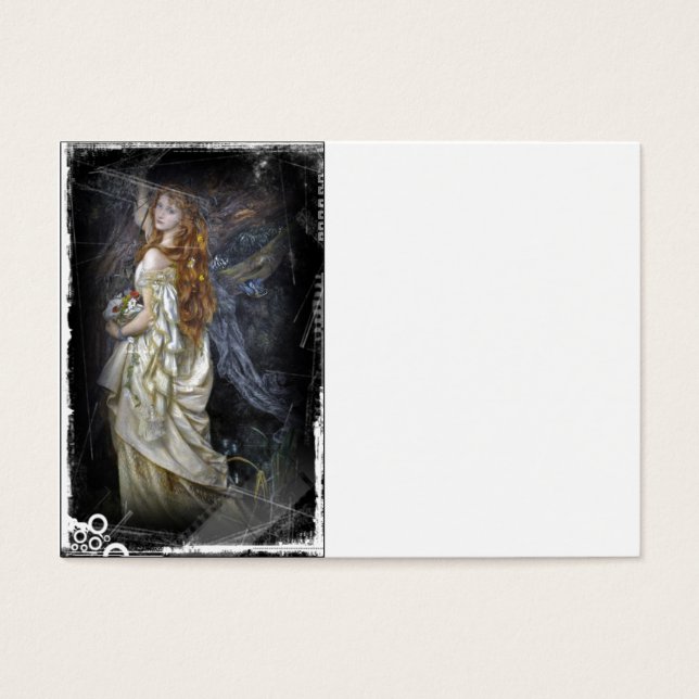 Ophelia em Branco (Frente)