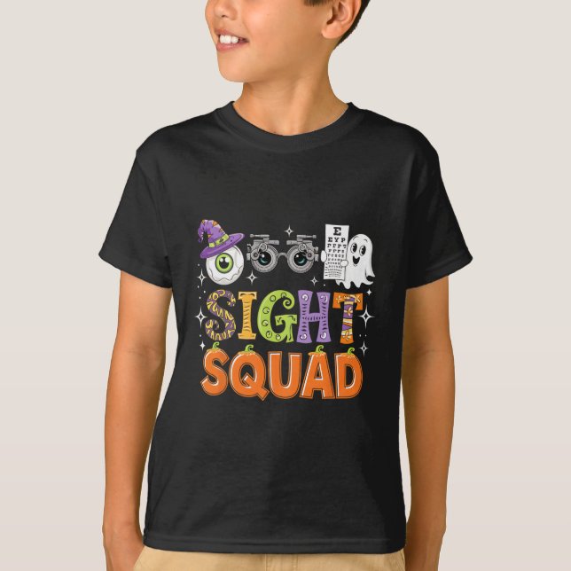 Optometria da Camisa de Visão do Halloween Optomet (Frente)