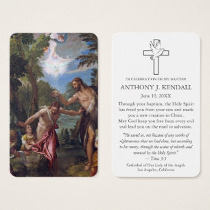 Oração Batismo Batismo do Cristo