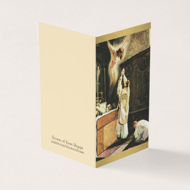 Oração católica de cartões santamente dos padres (Exterior)