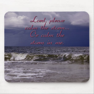 Oração cristã Mousepad