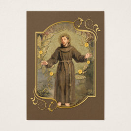 Oração da Rua. Francisco de Assisi Sagrado Cartaz