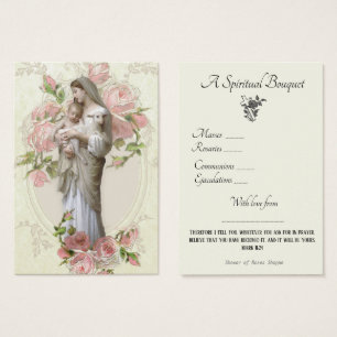 Oração de Buquê espiritual religiosa Santa