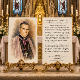 Oração de Canonização do Beato Fulton Sheen 