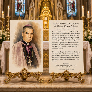 Oração de Canonização do Beato Fulton Sheen 