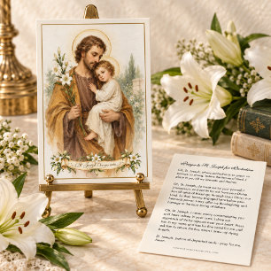 Oração de Proteção a St. José e ao Menino Jesus Sa