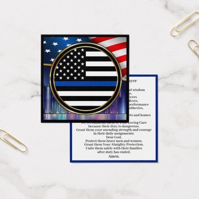 Oração de um policial (Escritótio)