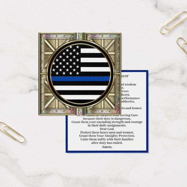 Oração de um policial (Escritótio)