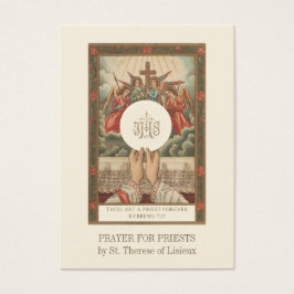 Oração do Padre Católico por Ruas.