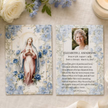 Oração Memorial Católica Virgem Maria Funeral Sant