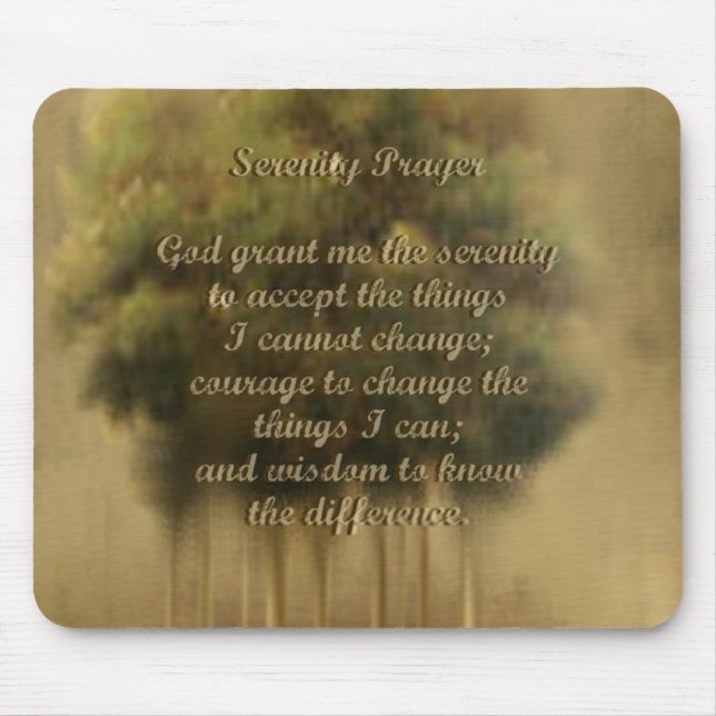 Oração Mousepad da serenidade (Frente)