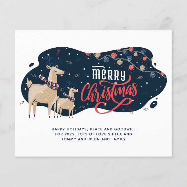 Oração popular escandinava de Natal (Frente)