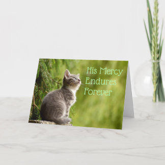 Oração profética Cartão para o Compaixão de Deus