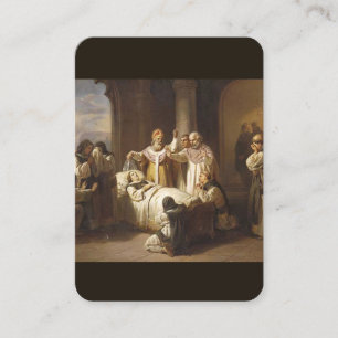 Oração Santa para o Cartão de Oração Mortal