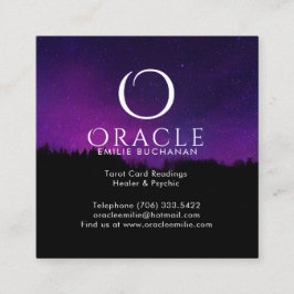 Oracle e cartões de visitas psíquicos