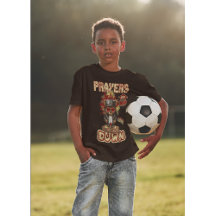 Orações Levantam Camiseta Cristã de Fé