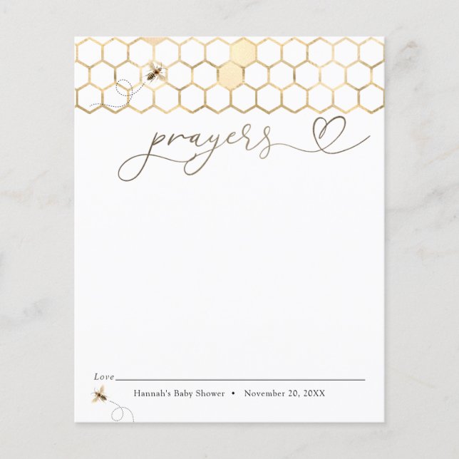 Orações para Bebê Moderna Abelha (Frente)