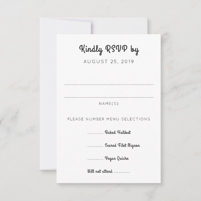 Orange Daisy Art RSVP Com Gabinete Entrées (Frente)