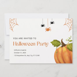 Orange e Beige - Feliz Halloween Ilustrativo