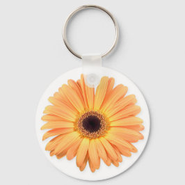 Orange Gerbera Chaveiro