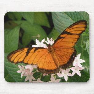 Orange Julia Butterfly Mousepad