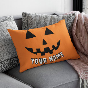 Orange Pumpkin Personalizado Halloween Seu Nome