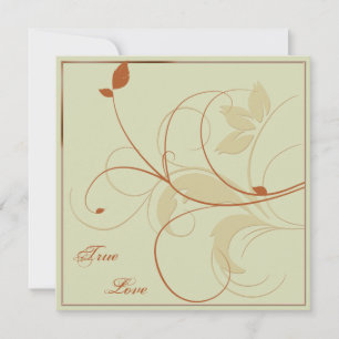 Orange Rust deixa convite para Casamento outono