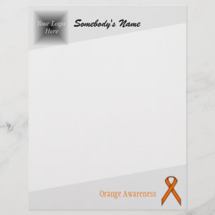 Orange Standard Ribbon por Kenneth Yoncich