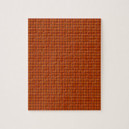 Orange Tartan Quebra-cabeça