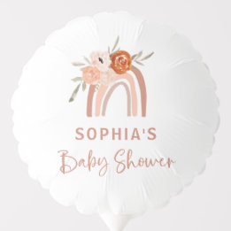 Orange Terracotta Boho | Chá de fraldas arco-íris