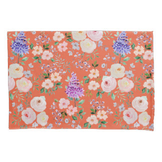 Orangeade Colorida Watercolor Floral