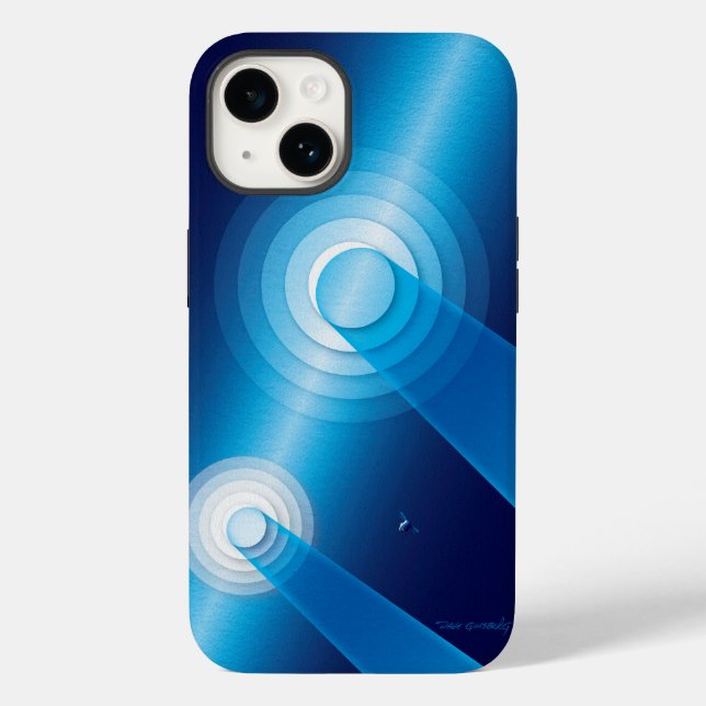 Órbita Distante de Orion: iPhone 14 Case (Verso)