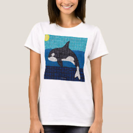 Orca (branca) - Camiseta Básica Feminina