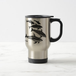 Orca Caneca de viagem Personaliza Caça-Baleia Ass