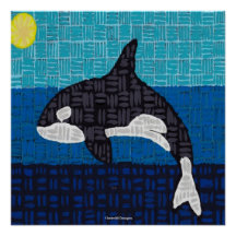 Orca - Impressão de Poster