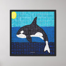 Orca - Impressão em Tela