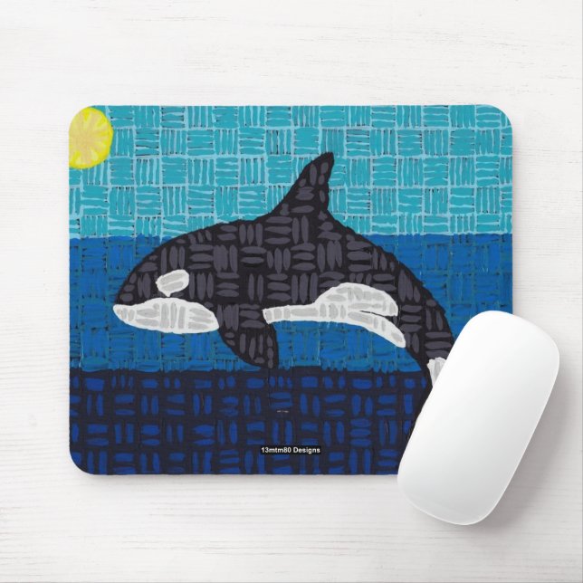 Orca (único) - Mouse Pad (Com mouse)