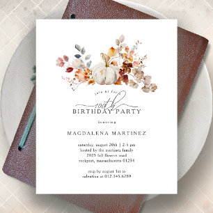 ORÇAMENTO 100º Aniversário Flores de Abóbora