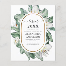 Orçamento 2022 Graduação Tropical Magnolia Floral