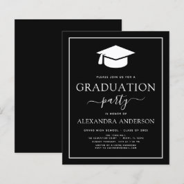 Orçamento 2023 Convite Preto para Festas de format