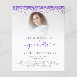 Orçamento 2024 Formando Convite para Lâmpada Roxa