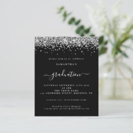Orçamento 2024 Graduação Silver Glitter Black Invi